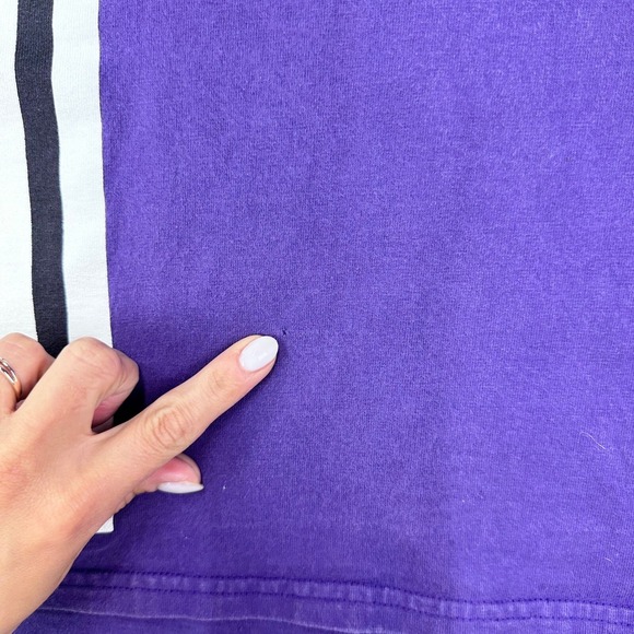 VTG MSR Motocross Racing Shirt Mens Medium Purple 90s World Tour L/S Rare USA - Picture 4 of 9